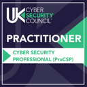 PraCSP: Practitioner, UK Cyber Security Council