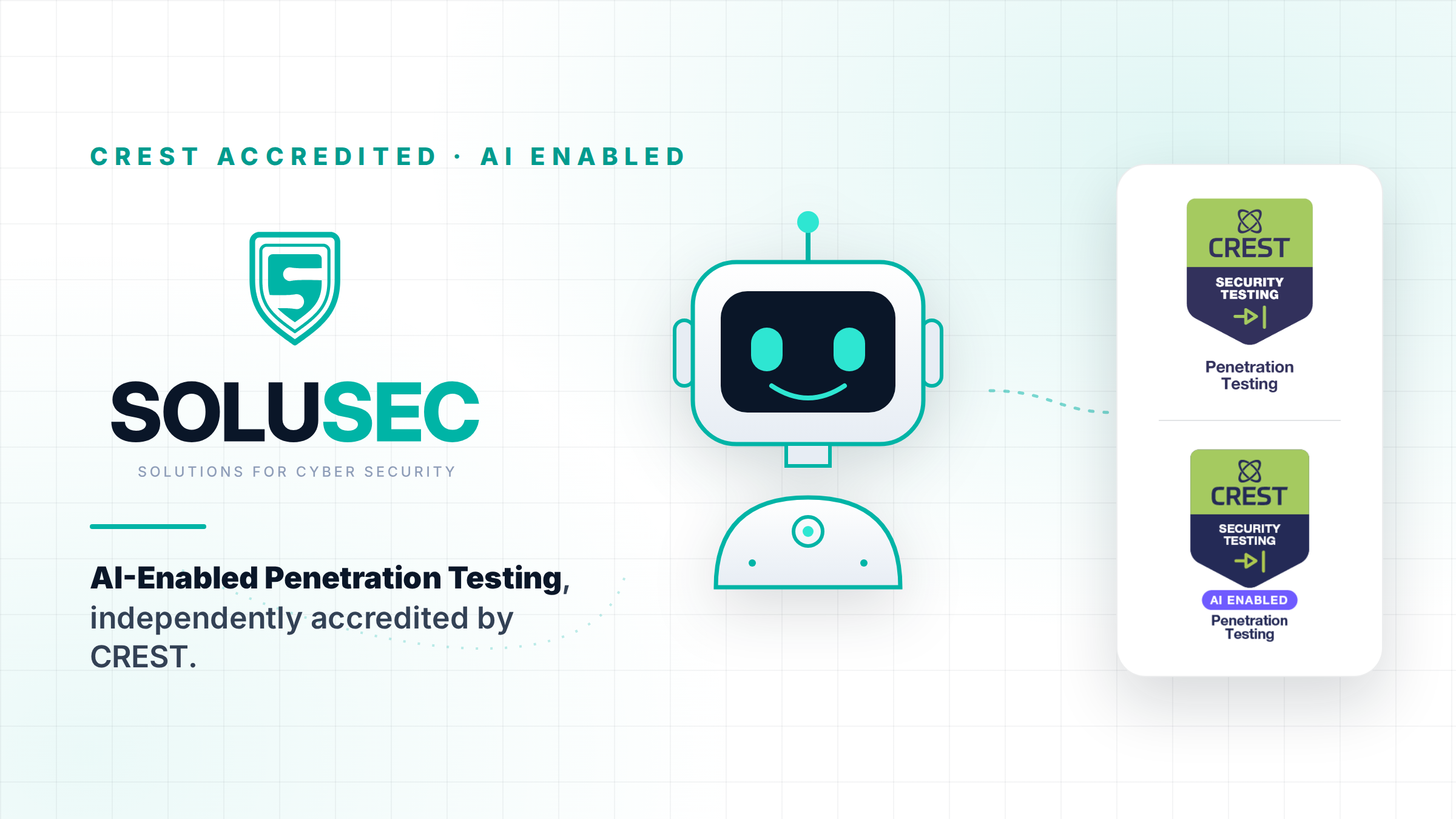 Solusec Achieves CREST AI-Enabled Penetration Testing Accreditation