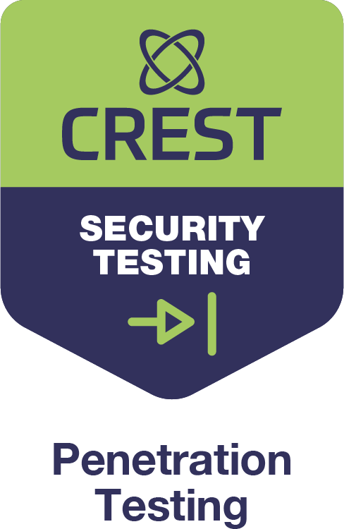 CREST Penetration Testing accreditation badge